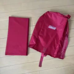 Coleman 赤 キャリーワゴン 収納ケース　ボトムボード