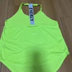 蛍光イエロー タンクトップ