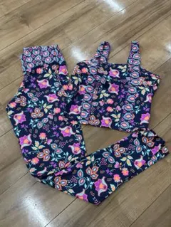 美品 Linda Works ジャイプールヨガウェア 上下セットM