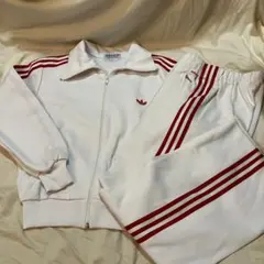 ヴィンテージ　 ジャージ上下デサント西ドイツ製サイズ5（M L相当） 西ドイツ製 60sセットアップ 5号ジャージ adidas デサント期 - メルカリ