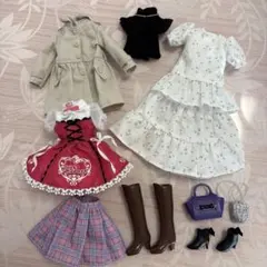 リカちゃん　veryコラボなど　12点セット