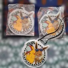 ポケモン スタンプラリー クリアポーチ3個セット ポケモンスタンプラリー2026 ステッカー&ポーチ 中央区 2個セット