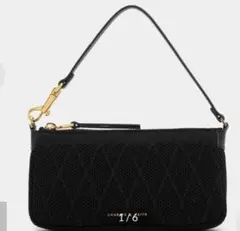 美品　チャールズアンドキース　2way ニット　ショルダーバッグ　ハンドバッグ