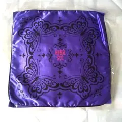 ANNA SUI クッション パープル 蝶柄のサムネイル