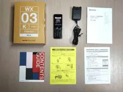 WILLCOM WX03K LIBERIO 動作品 充電器付 初期化済のサムネイル