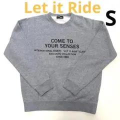 Let it Ride レットイットライド トレーナー　スウェット　ロゴ 古着のサムネイル