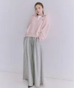 新品未開封　SNIDEL♡スナイデル スウェット タック ワイドパンツ 1