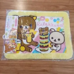 【新品】2012年　リラックマ バスマット　ハンバーガー　約60×45センチのサムネイル