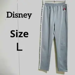 DISNEY ミニー ジャージ パンツ 部屋着 ライン Ｌ