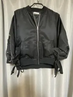 MA-1 ブラウニースタンダード　ブルゾンジャケット黒