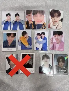 SEVENTEEN スンチョル エスクプストレカ グッズ限定トレカ込11枚セット