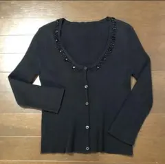 カーディガン 黒