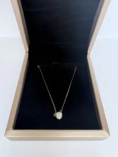 鈴木亜美さん・しーちゃんコラボ　一粒ダイヤネックレス　0.18ct プラチナ