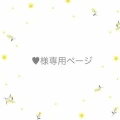 ♥︎様専用ページ