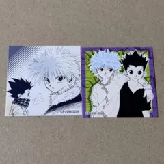 HUNTER×HUNTER スクエアステッカー　ゴン　キルア