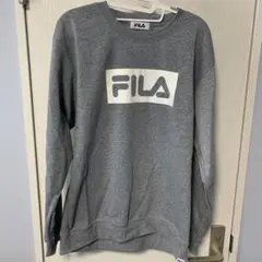 新品未使用品　FILA グレー トレーナー LLサイズ　値下げ