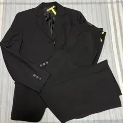 ブラック　パンツスーツ　セットアップ