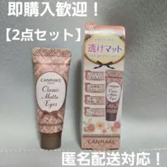 CANMAKE クラシックマットアイシャドウ 01　2個セット