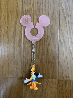 ミッキー型アクリルキーホルダー 約10cm
