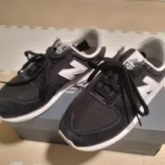 New Balance スニーカー420 ブラック/ホワイト