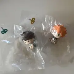 ハイキュー ぺたっとねじまきますこっと ２点セット