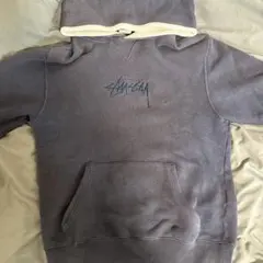 Stussy Champion グレー パーカー S