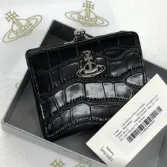 Vivienne Westwood 二つ折り財布 黒843VW594 新品 - メルカリ