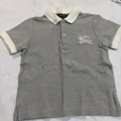 BURBERRY ポロシャツ グレー 100A