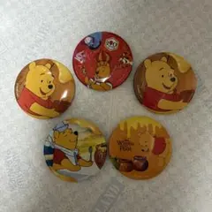 おひさまマーケット　プーさん　缶バッジ