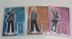 【新品・未開封】僕のヒーローアカデミア くら寿司 アクリルスタンド 3種セット