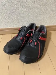 ASICS ダイヤル式安全靴 黒/赤 - メルカリ