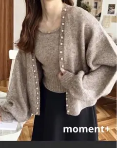 moment+ ニット
