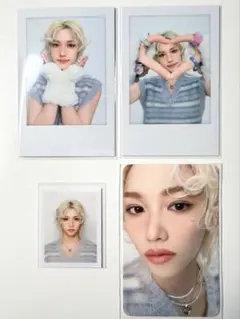 【匿名】Stray Kids スキズ トレカ フィリックス ペンミ ポラロイド