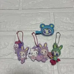 ナルミヤハッピーパーク ベリエちゃん ハローキティ チャームセット　4点セット