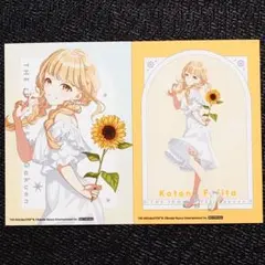 学マス 藤田ことね フォト風ブロマイドカード&カードケースセット +