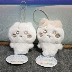 ちいかわ ハチワレ ぬいぱれっと ミルクいろ マスコット 2体セット