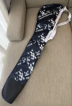 【美品】ニューバランスゴルフ ボストンテリア 犬柄 クラブケース