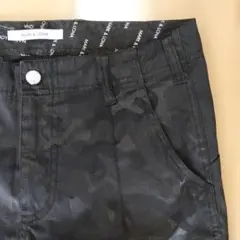ブリーフィング　ハーフパンツ　短パン　黒　カモフラ　迷彩　M〜L相当　アーミー ブリーフィング ハーフパンツ 短パン 黒 カモフラ 迷彩 M〜L相当