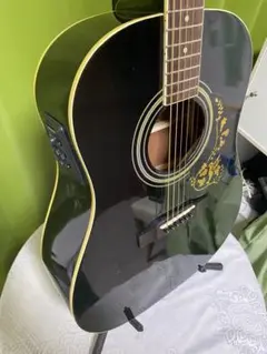 【メンテ済】Epiphone AJ-100BK アコースティックギター 純正ケース付 メンテ済】Epiphone AJ-100BK アコースティックギター 純正ケース付