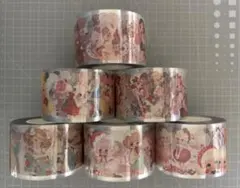 nene様 Pattiserie Melody ロールシール 6種各1ループ - メルカリ