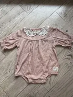 CONCO 80 ピンク レース襟ロンパース【最終価格】