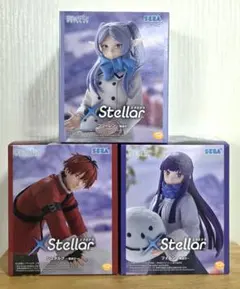 葬送のフリーレン XStellar 雪遊び フィギュア 3種セット SEGA