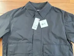 ユニクロC コットンショートブルゾン Mサイズ ブラック 新品 未使用