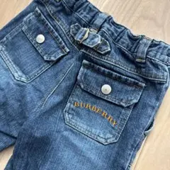 BURBERRY ダークブルー ハーフパンツ　100cm