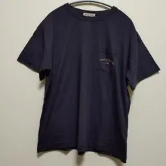 新品タグ付きSamansa Mos2 オーガニックコットン刺繍ロゴTシャツのサムネイル