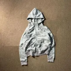 UNIQLO 迷彩 カモフラ ダブルジップパーカー スウェット メンズL OLD
