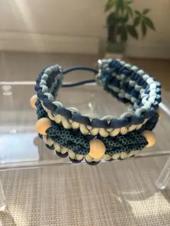 犬用パラコードチョーカー（虫除けアロマ付き）