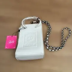 Rady ホワイト スマホショルダーバッグ