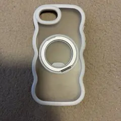 iPhone 17e用 ウェーブデザインケース スタンド機能付き