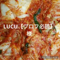 LUCU 전용 [프로필을 읽어야 함].